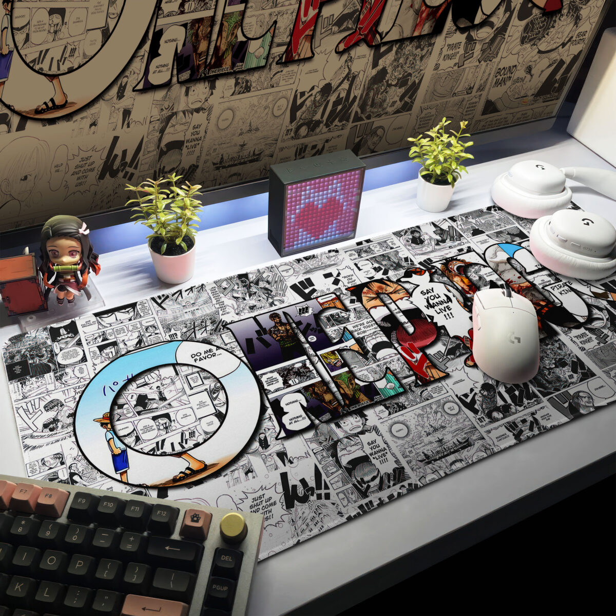 One Piece Comic Anime Mousepad Desk Mat