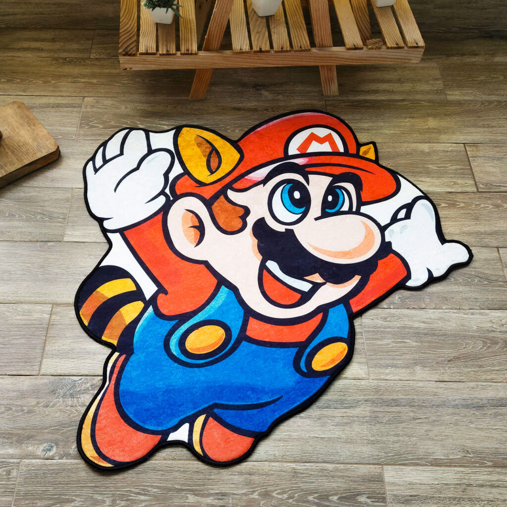 Super Mario Arcade Shaped Soft Rug