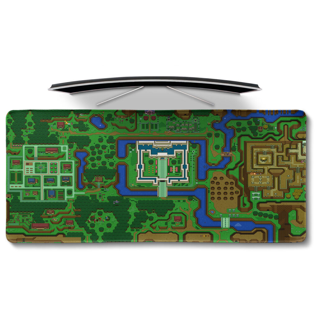 Zelda Hyrule Map Gaming Mousepad Desk Mat