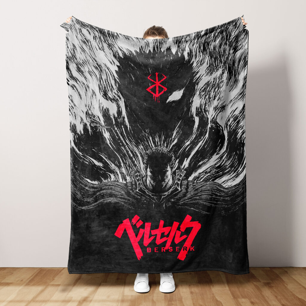 Berserk Demon Anime Soft Plush Blanket