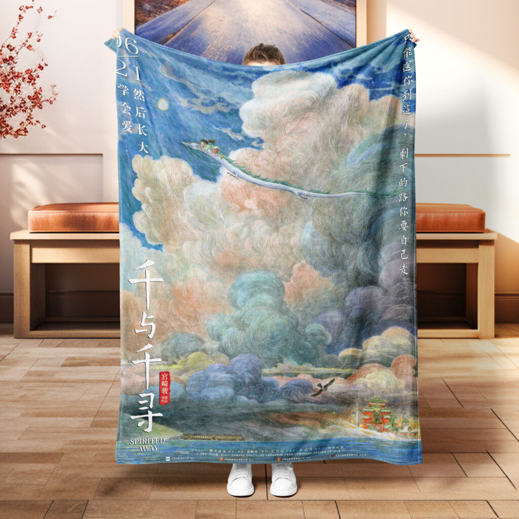 Spireted Away Anime Soft Plush Blanket